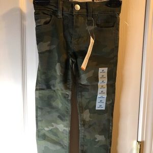 Old navy boy camouflage jeans.
